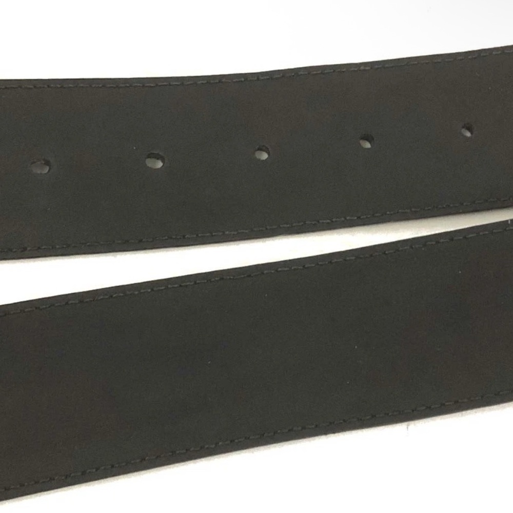 GUCCI Interlocking G Leather Belt - black - Picture 8 of 9